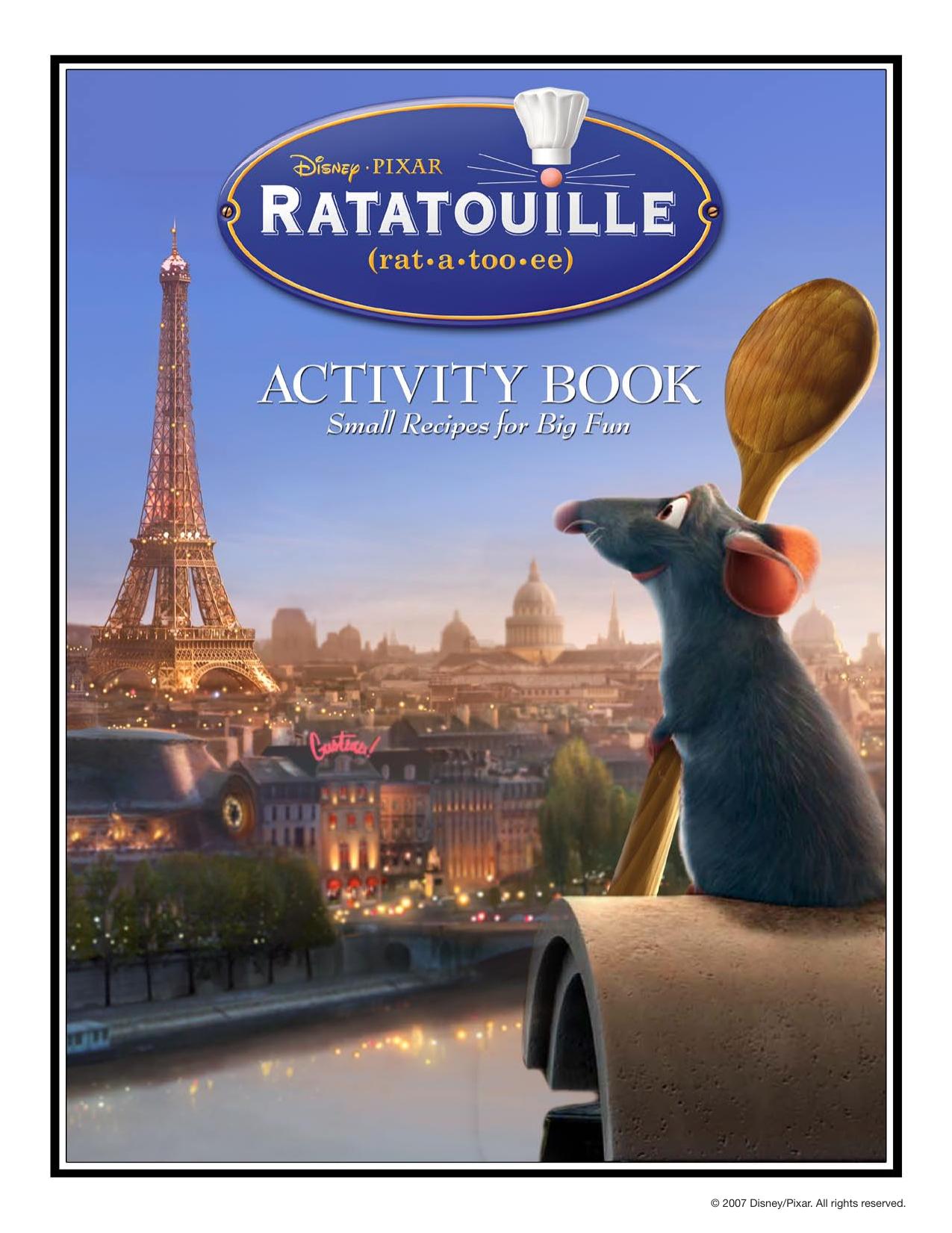 Ratatouille Activity Book